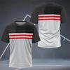 Summer Men's T-shirt Outdoor Sportwear Gym Tops Crew Neck Oversized New Fashion Short Sleeve Jersey Casual Men Women Tee