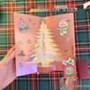 3D Pop-Up Christmas Tree Card - Creative Holiday Gift for Students and Activities