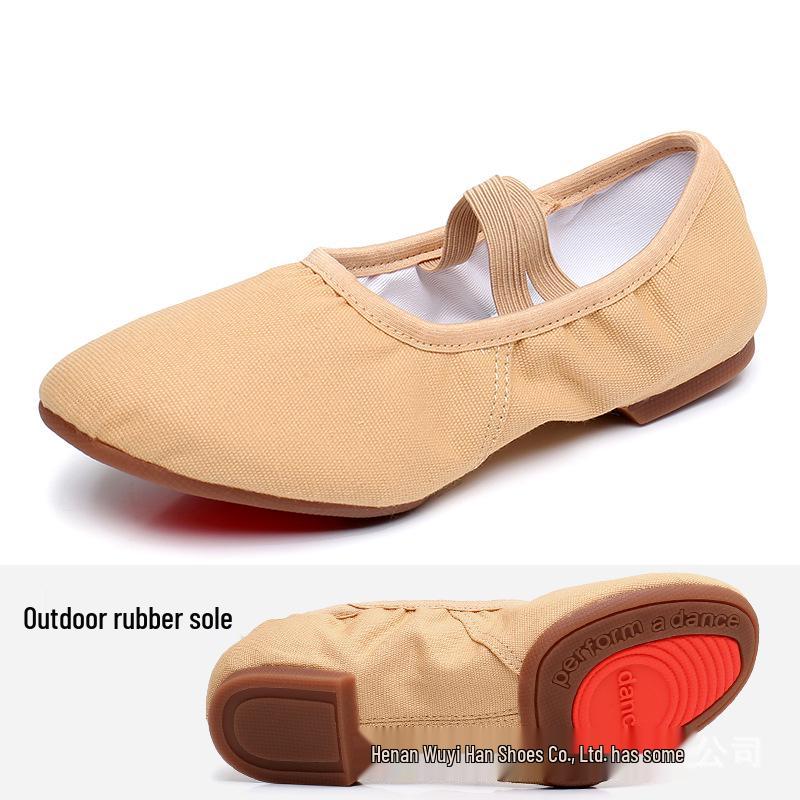 Women's Soft Sole Dance Shoes for Ballet, Belly Dance, and Yoga