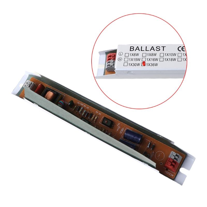 T8 36W High Efficiency Instant Start Electronic Ballast 1 Lamp Fluorescent Light Ballast Residential/Commercial Use DropShipping