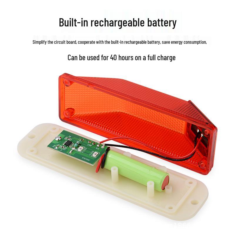 Solar LED Fence Safety and Traffic Warning Light