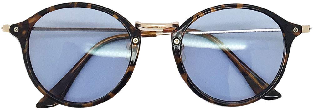 Face Trick Glasses and Blue Light Blocking Sunglasses from Sabae Brown with IRUV Light Blue UV, Near-Infrared, Manufacturer, Demi/Gold Lenses,