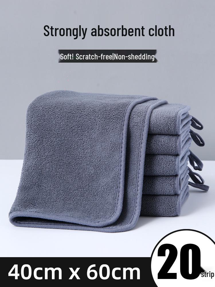 Thickened No-Trace Absorbent Cleaning Towel for Household, Table, Floor, and Car