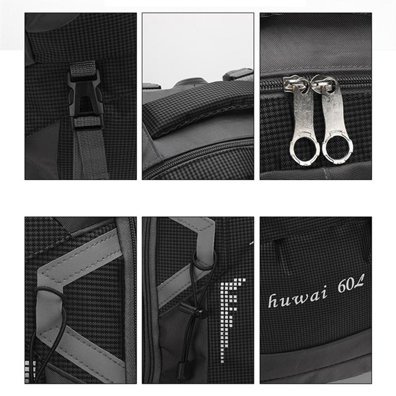 Camping Hiking Backpack Women Trekking Bag For Men 60L Capacity Outdoor Sports Bag Waterproof Climbing Backpack