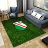 Tappeto Legia Warszawa per Soggiorno Camera da Letto Casa Decorazione Divano, Tappetino Antiscivolo per Giochi Bambini