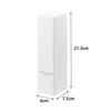 Yamazaki Magnetic Conditioner Dispenser W6 x x Tower Push Floating Refillable 10292 (Bottom-Up Dispenser) - White, D7.5 H21.3cm, Series, One-Hand