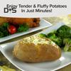 Microwave Potato Steamer for Cooks Tender Fluffy Potatoes BPA-Free Bacon Potato Cans Evenly Cooked Potato Pot Versatile Baking Potatoes Cooker