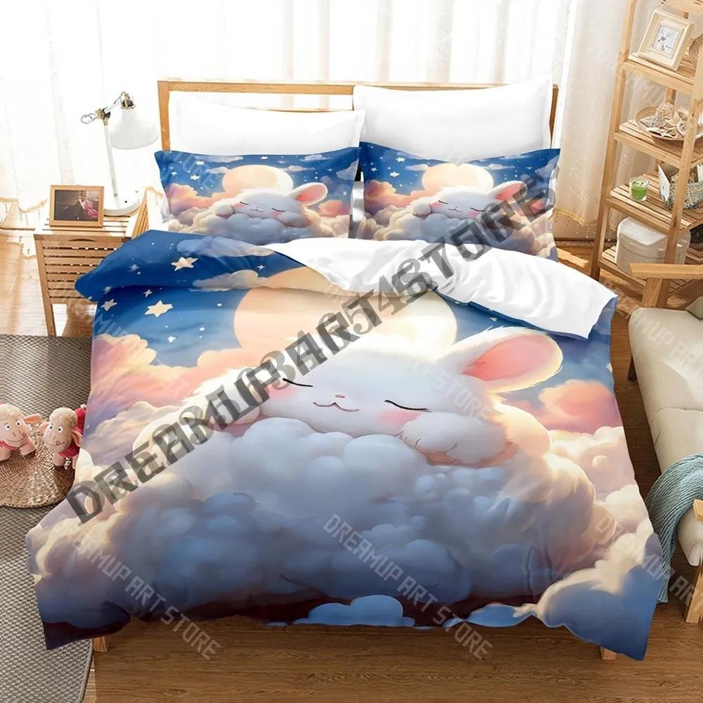 3D Print Art Clouds And Animals Tiger Bedding Set Single Twin Full Queen King Size Bed Set Adult Kid Bedroom Duvetcover Set