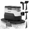 Aspirator Puternic 3-în-1 pentru Tapiterie și Covoare Teendow C6 Max 1650W Abur, 12000Pa Aspirație, Rezervoare Duble, Design Prietenos cu Animalele de Companie