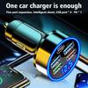 4 Port USB Car Charger Type C PD 250W Fast Charging Adapter for Huawei OPPO Oneplus iPhone 14 Pro Max 13 12 11 Mini XS