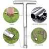Edelstahl Bodenprobe T-Griff BodenTest-Kit Professionelles Eindrückwerkzeug Gartenarbeit