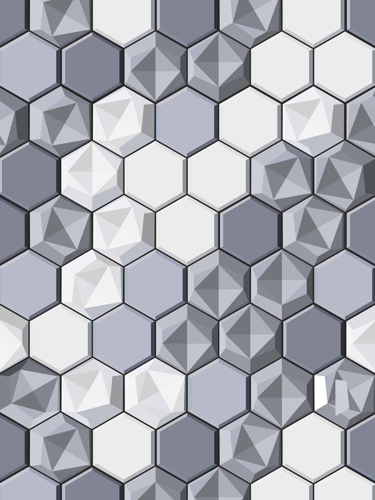 Modern Geometric Vinyl Self-Adhesive Peel And Stick Wallpaper - Bedroom Living Room Decor Sticker for Home Wall Design