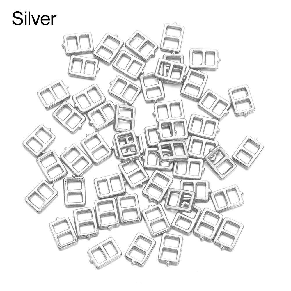 4 Colors Mini Ultra-small Belt Buttons Tri-glide Buckle Diy Dolls Buckles Doll Bags Accessories