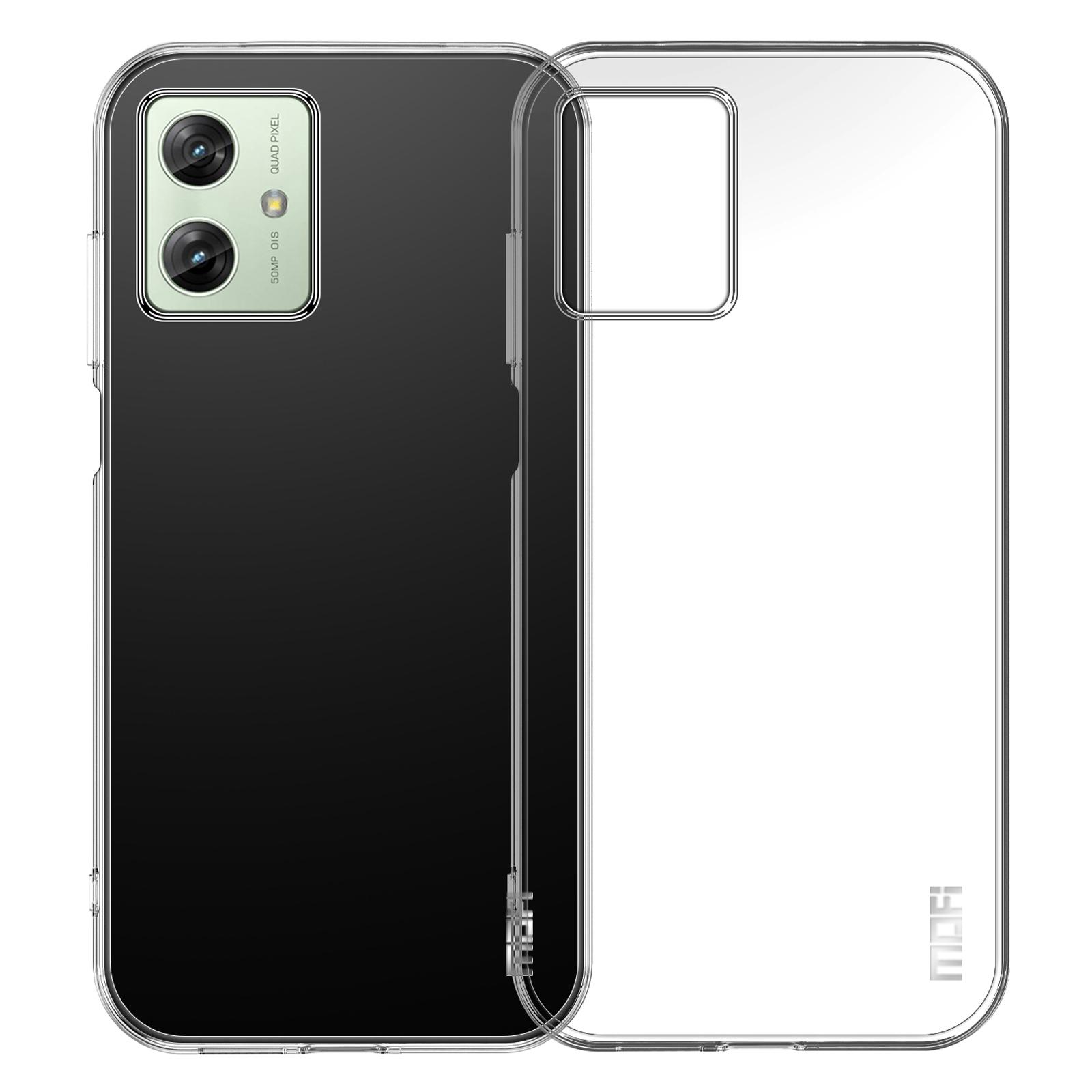 

MOFI For Motorola Moto G54 5G Transparent TPU Phone Case Dustproof Shell Cell Phone Cover A
