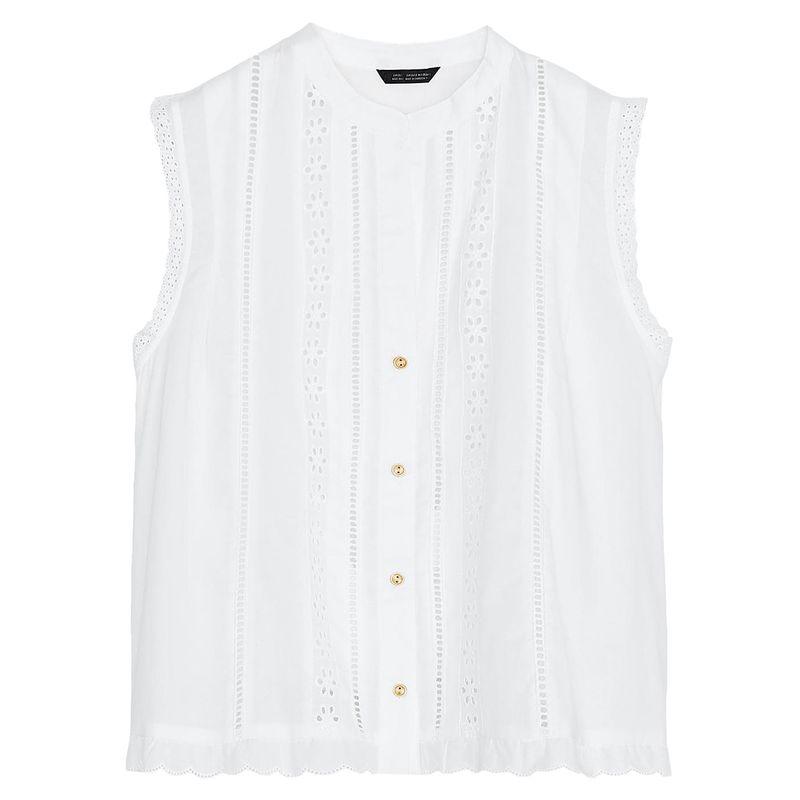 Zaprha 2025 New Arrival French Style Vertical Lace Romantic Style Casual Tops Shirt for Women 4387039