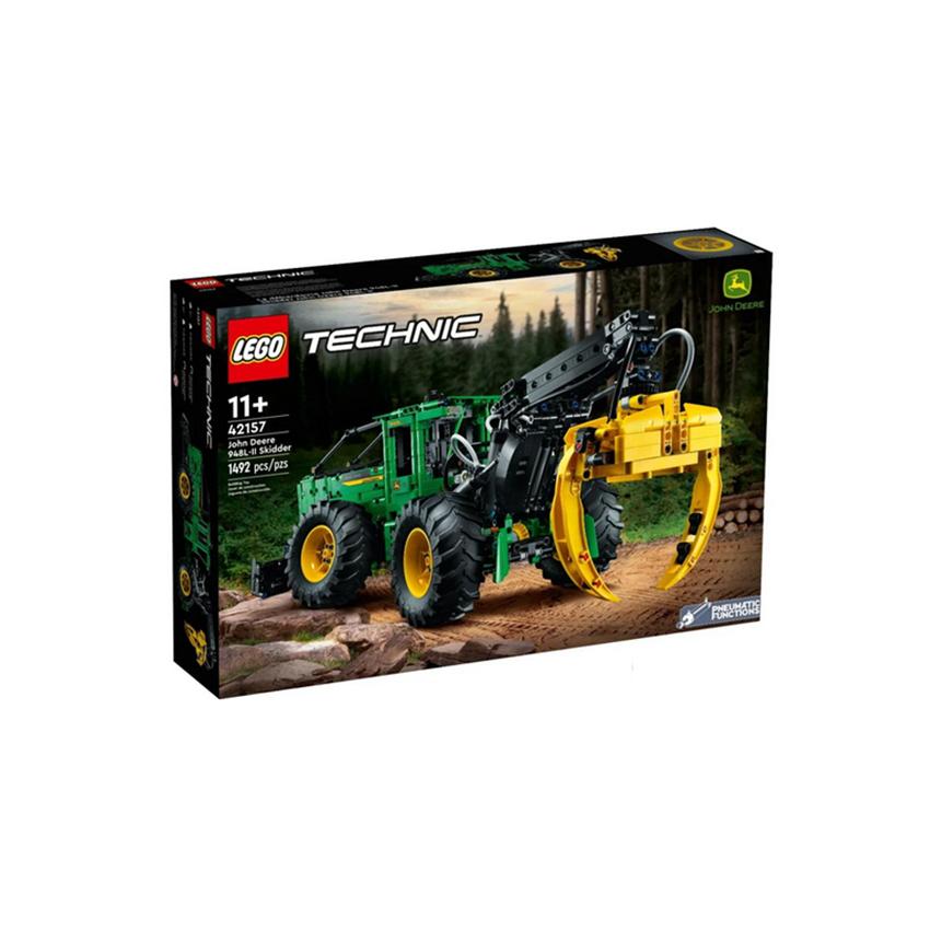 LEGO Technology Mechanical Set John Deere 948L II Timber Harvester Tractor Building Blocks 1495pcs 42157