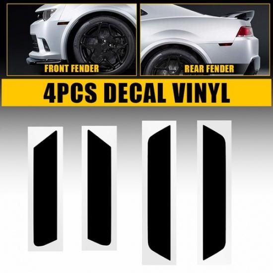 

Side Marker Lights Film Front Rear Cover For 2010-2015 Chevy Camaro Vinyl Tint V