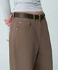 Musinsa Standard Woman Women'S Cotton Extra Wide Pants [Taupe]