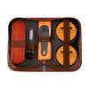 Love Orange 7-Piece Horsehair Brush Shoe Polish & Leather Care Set - Black & Colorless Cleaner with Maintenance Tools