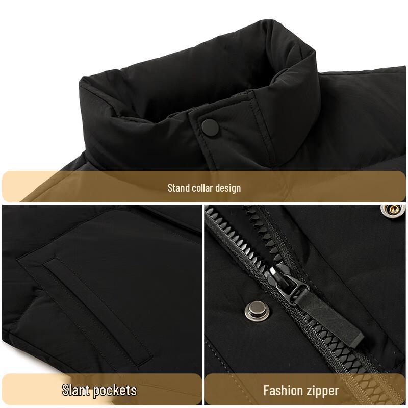 Xuezhongfei Men's Stand-Collar Down Vest