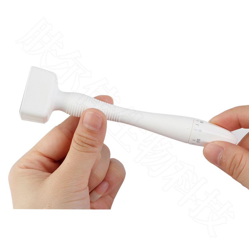 Press-Type Adjustable Microneedle Roller for Hydrating and Hair Growth - DRS140A Stamp Beauty Device