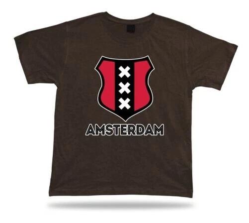 AMSTERDAM SYMBOL Netherlands Suppor Pays Bas ultras Unisex souvenir T Shirt S