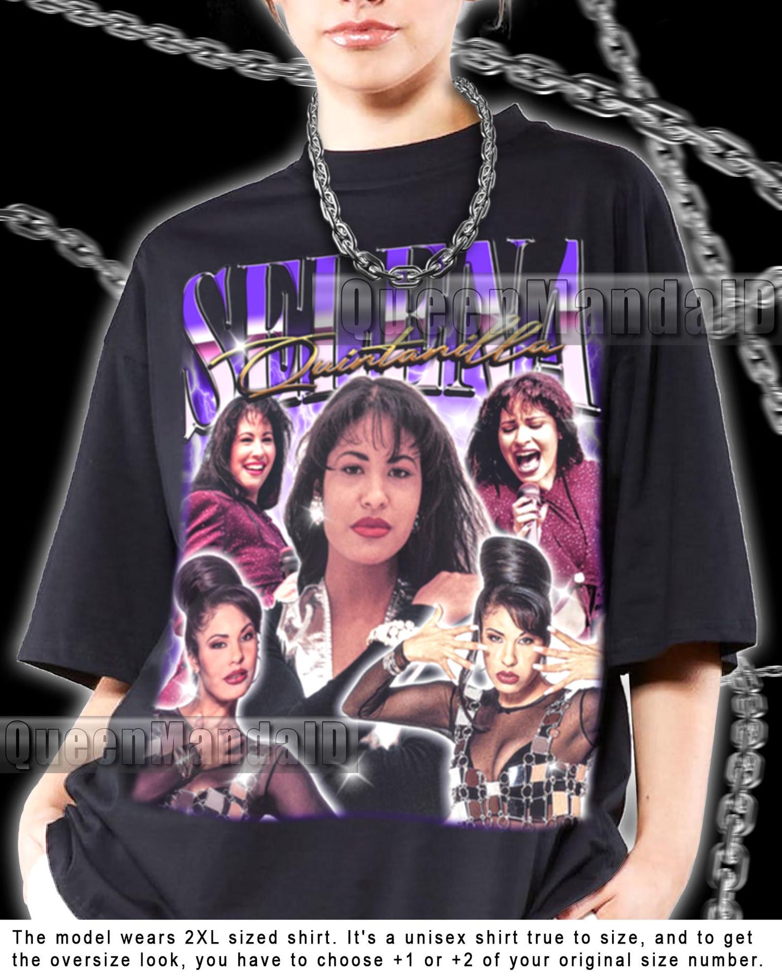 Selena Quintanilla Shirt 90s Retro Fan T-Shirt R227 S