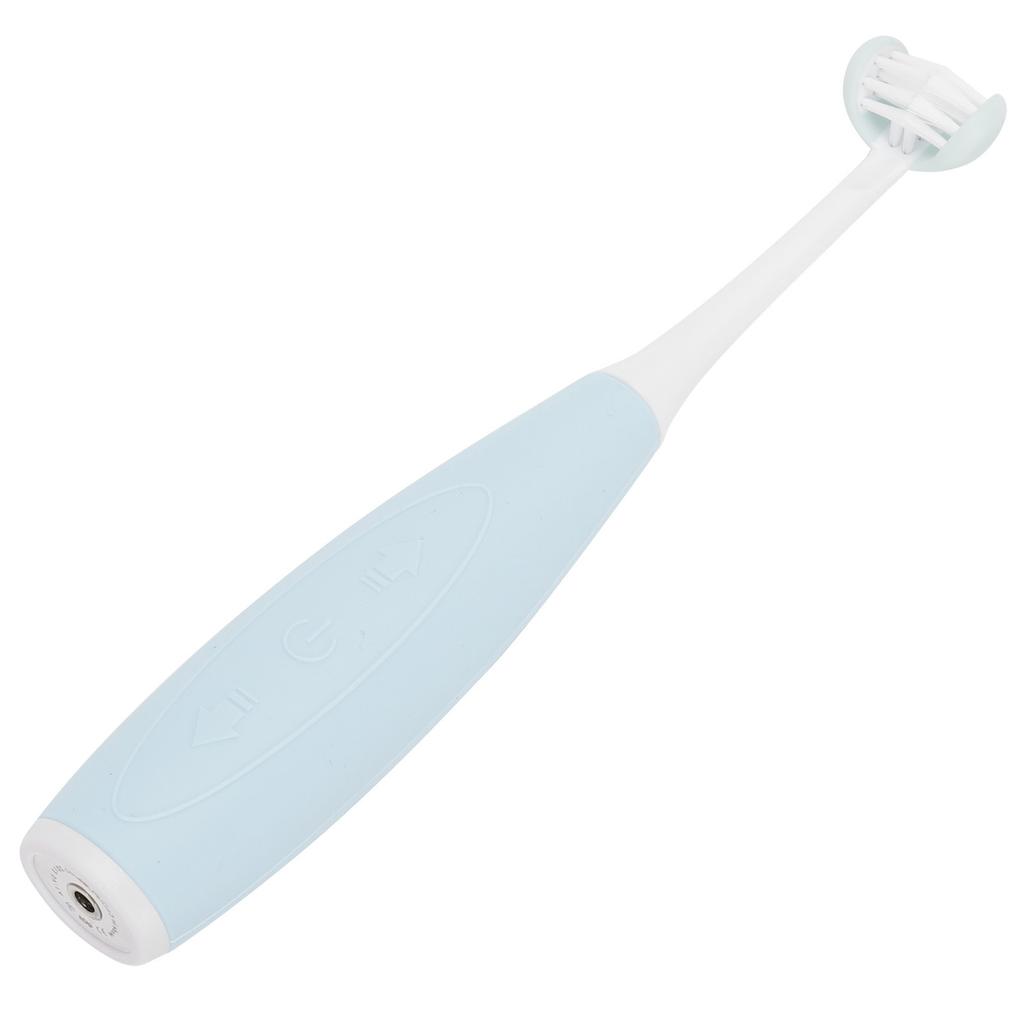 Kids Sonic Toothbrush USB Charging Electric Toothbrush for Over 3 Years Old Children(Blue Green )