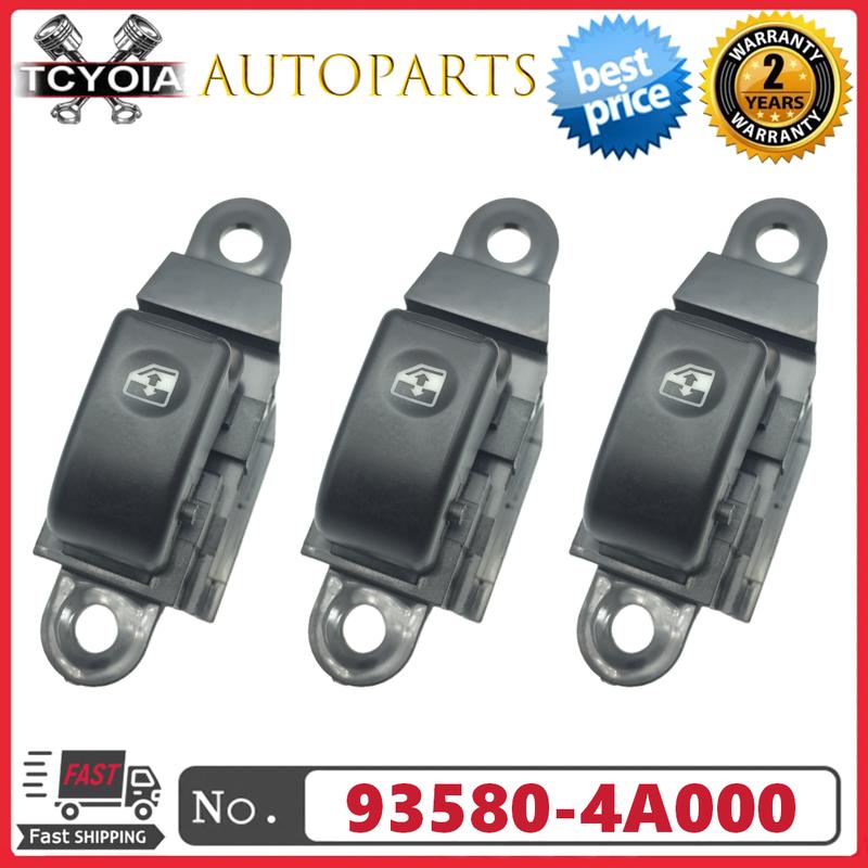 

3/10pcs New Power Window Control Switch 93580-4A000 935804A000 For HYUNDAI H1 STAREX 2001-2006 3 pcs