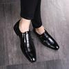 Fashion Formal Office Men Dress Shoes New Classic Designer Oxfords Footwear For Wedding Party Business Flat Shoes Men's Loafers