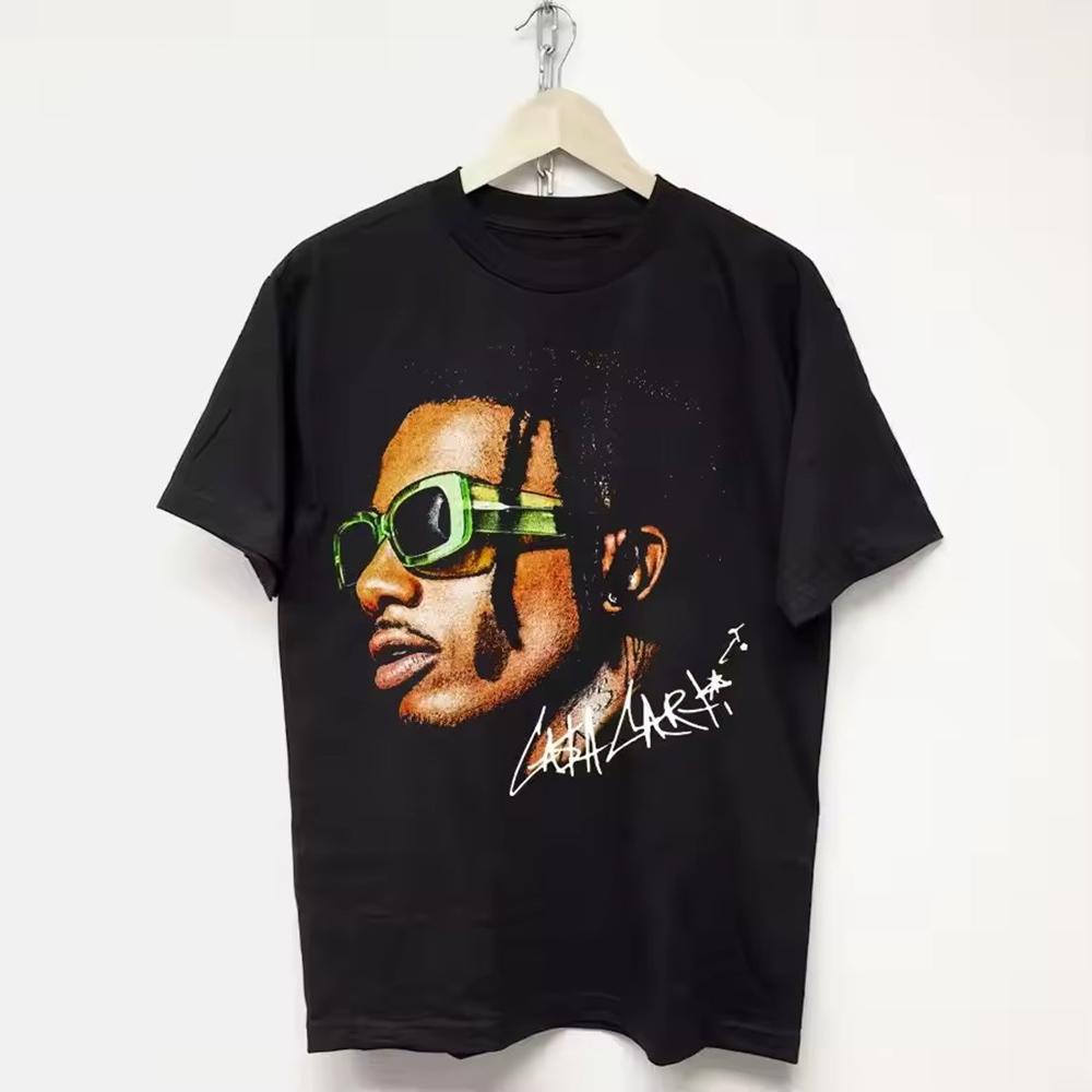 

PLAYBOI CARTI Мужская одежда Футболка Мужская Новинка Топы и Футболки Мужская Футболка с коротким рукавом Круглый вырез С принтом Пуловер Футболка 33... S разноцветный