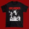 Love and Rockets Band Short Sleeve Cotton Black All Size S-5XL Shirt