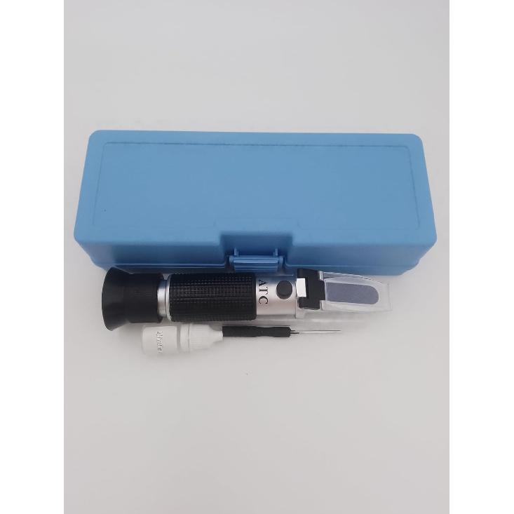 Honey Refractometer Beekeeper Tester 3 in 1 58-90% Brix Sugar 38-43% Baume 10-33% Water Portable Bees Hand-held Refractometer