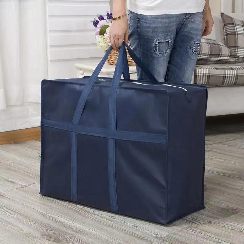 Oxford Cloth Moving Packing Bag Travel Luggage Bag Large Capacity Sturdy Waterproof Clothes Quilts Luggage Storage Bag