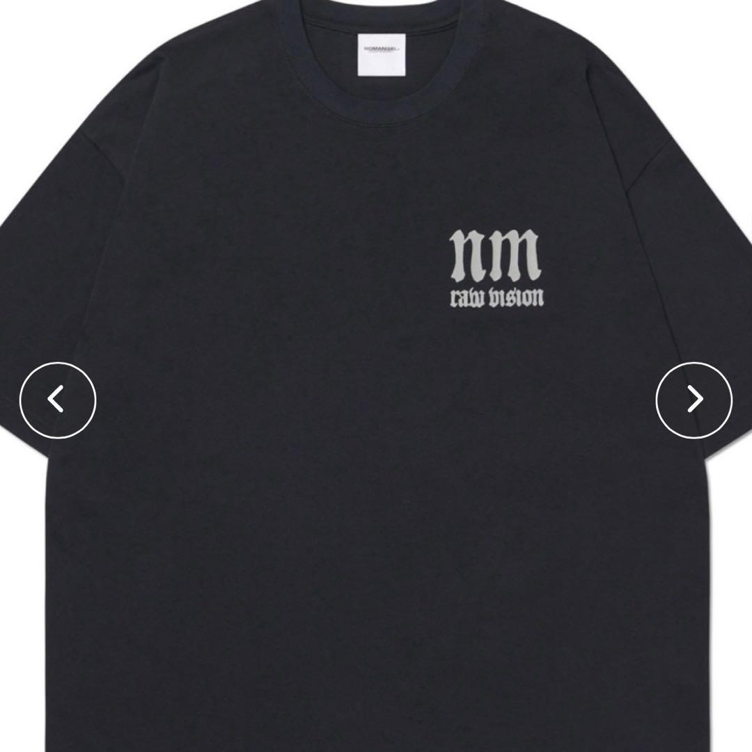 

[USED] NOMANUA Nomanual logo short-sleeved T-shirt