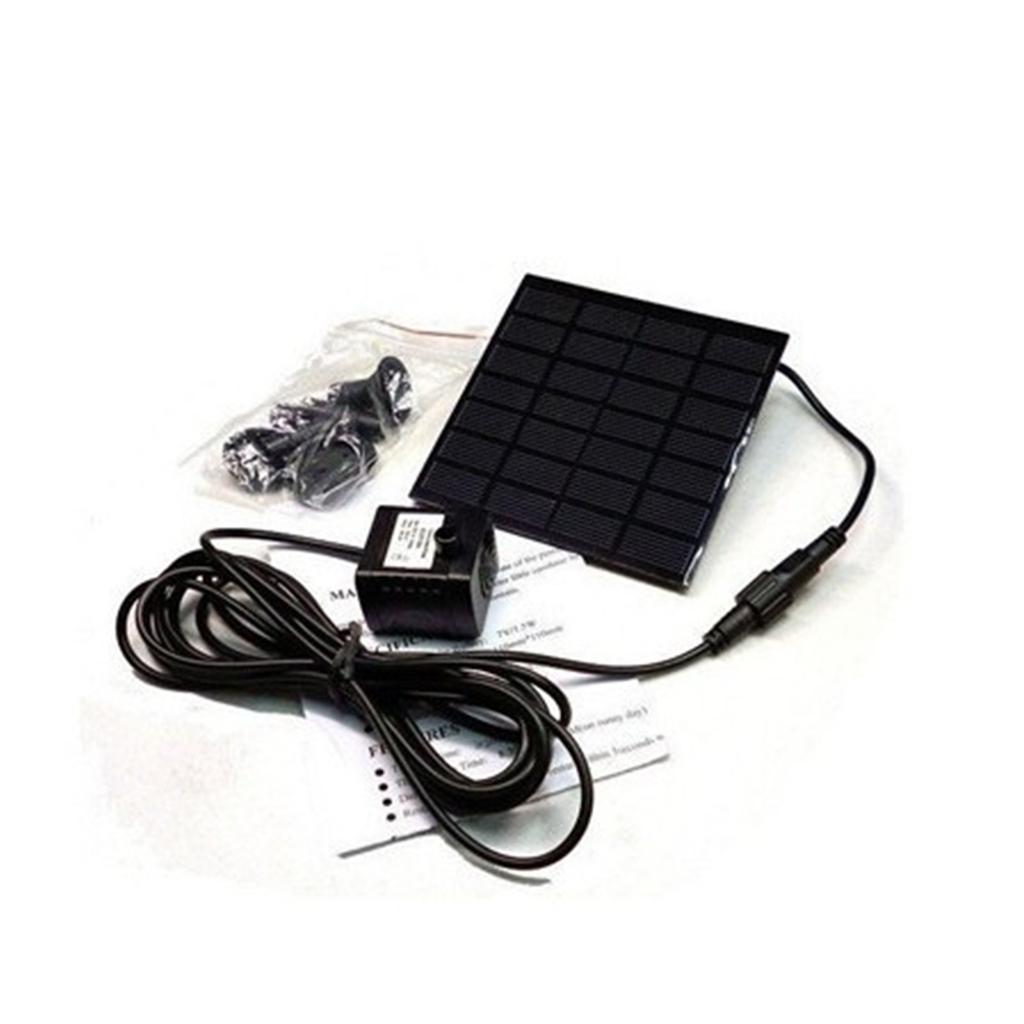 Mini Solar Water Fountain Pool Pond Waterfall Fountain Garden Decoration Outdoor Bird Bath Solar Powered Fountain Floating Water