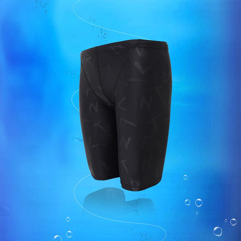 

Banff Men s Water-Repellent Mid-Thigh Competition Swim Trunks 3XL чёрный