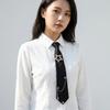 Koreanischer Stil Langhals-Krawatten-Choker-Hemdkrawatte Einfache Stern-Krawatte Performance