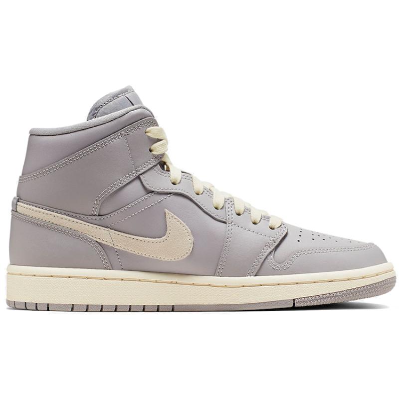 Jordan 1 Mid Atmosphere Grey Pale Ivory Women's Jordan CD7240-002
