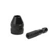 Mini Keyless Drill Chuck 0.3-8mm Self-Tighten Electric Drill Bits Collet Fixture Tools 1/4" Hex Shank Quick Change Converter