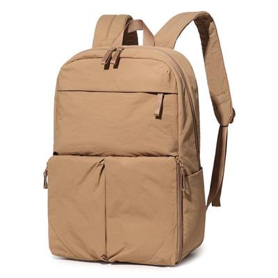 Backpack for Men and Women Large Capacity Solid Color Korean Version Versatile School Bag Junior High School Backpack Double Shoulder Bag
