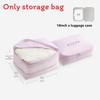 Multifunctional Travel Storage Bag With Compartments For Luggage Use