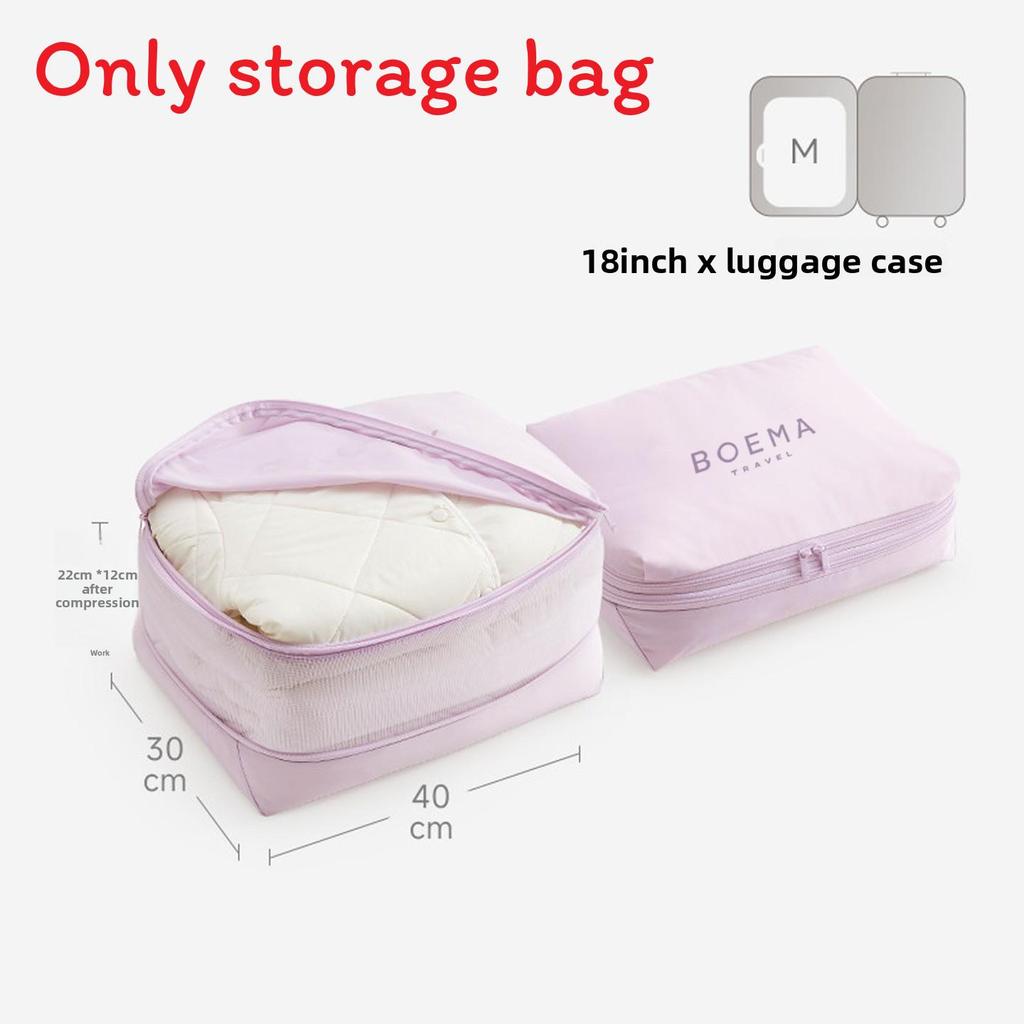 Multifunctional Travel Storage Bag With Compartments For Luggage Use