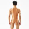 Herren Overall Sexy Skinny Ärmellos Seidig Hohe Elastizität Nachtwäsche Einfarbige Herren Bodysuit Glatte Unterwäsche Tägliche Kleidung