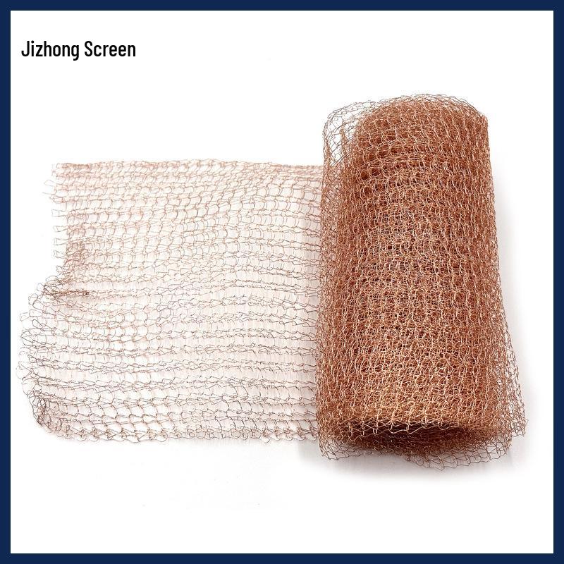 Red Copper Mesh for Snail & Rat Prevention, Rice Wine Distillation, and Signal Shielding