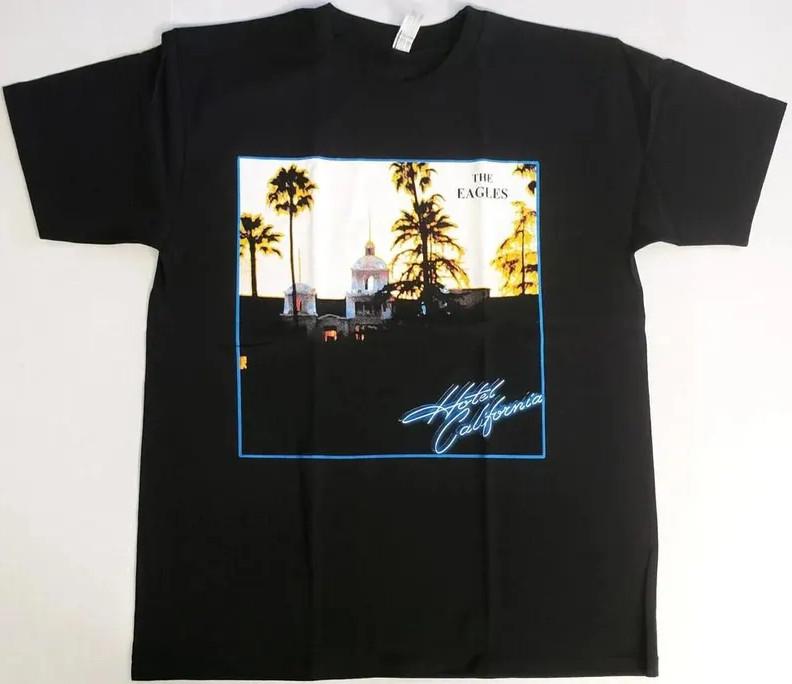 EAGLES T-shirt Hotel California Classic Rock Band