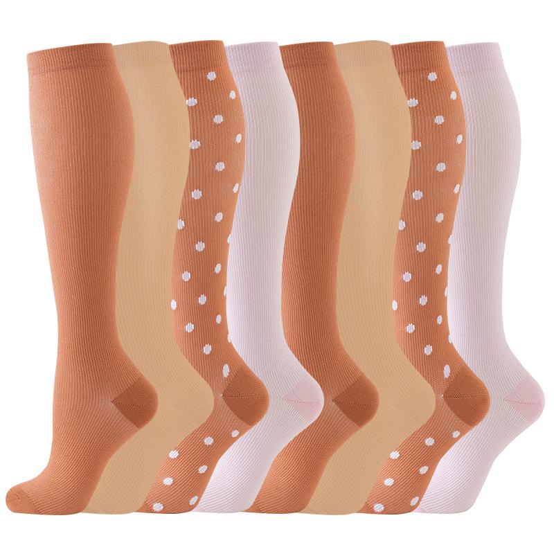 Cross-border Over-the-Knee Compression Yoga & Sport Socks Set