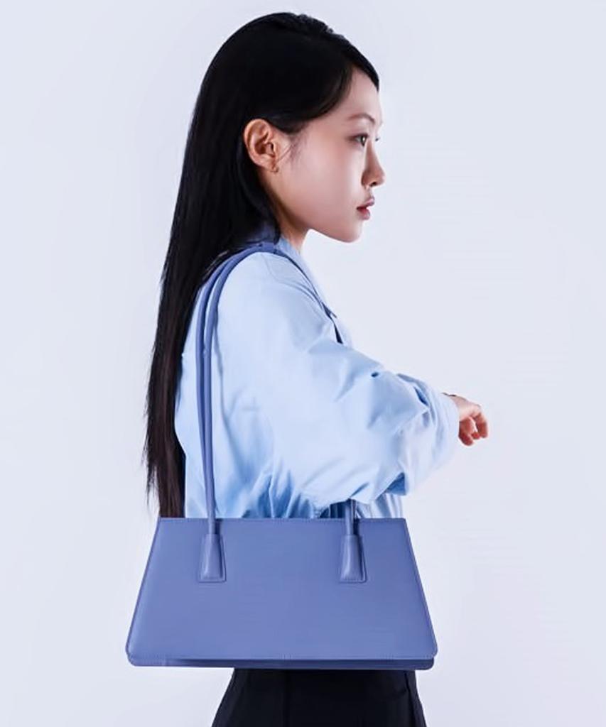 Smithw Trapped Shoulder Bag (Blue Granite)