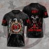 T-shirt alla moda da uomo Rock Band Slayer Stampa 3D T-shirt Uomo Donna Hip Hop Manica Corta Maglietta Oversize Streetwear Top Abbigliamento