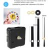 Silent Wall Clock Movement Swing Table Clock Mechanism DIY Timepiece Core Pointer Module Replacement Accessory for Handmade